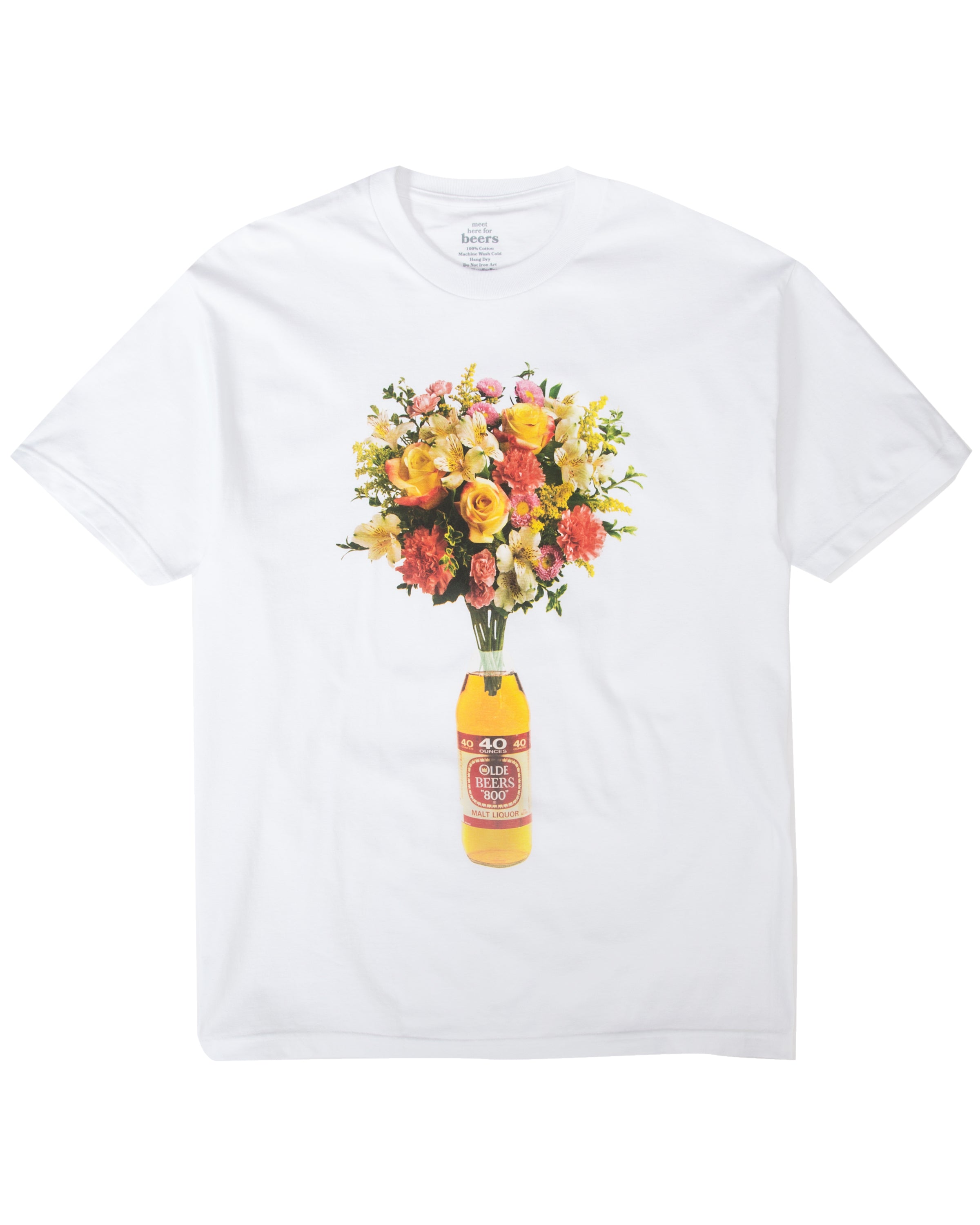 40OZ OF BEAUTY TEE, WHITE