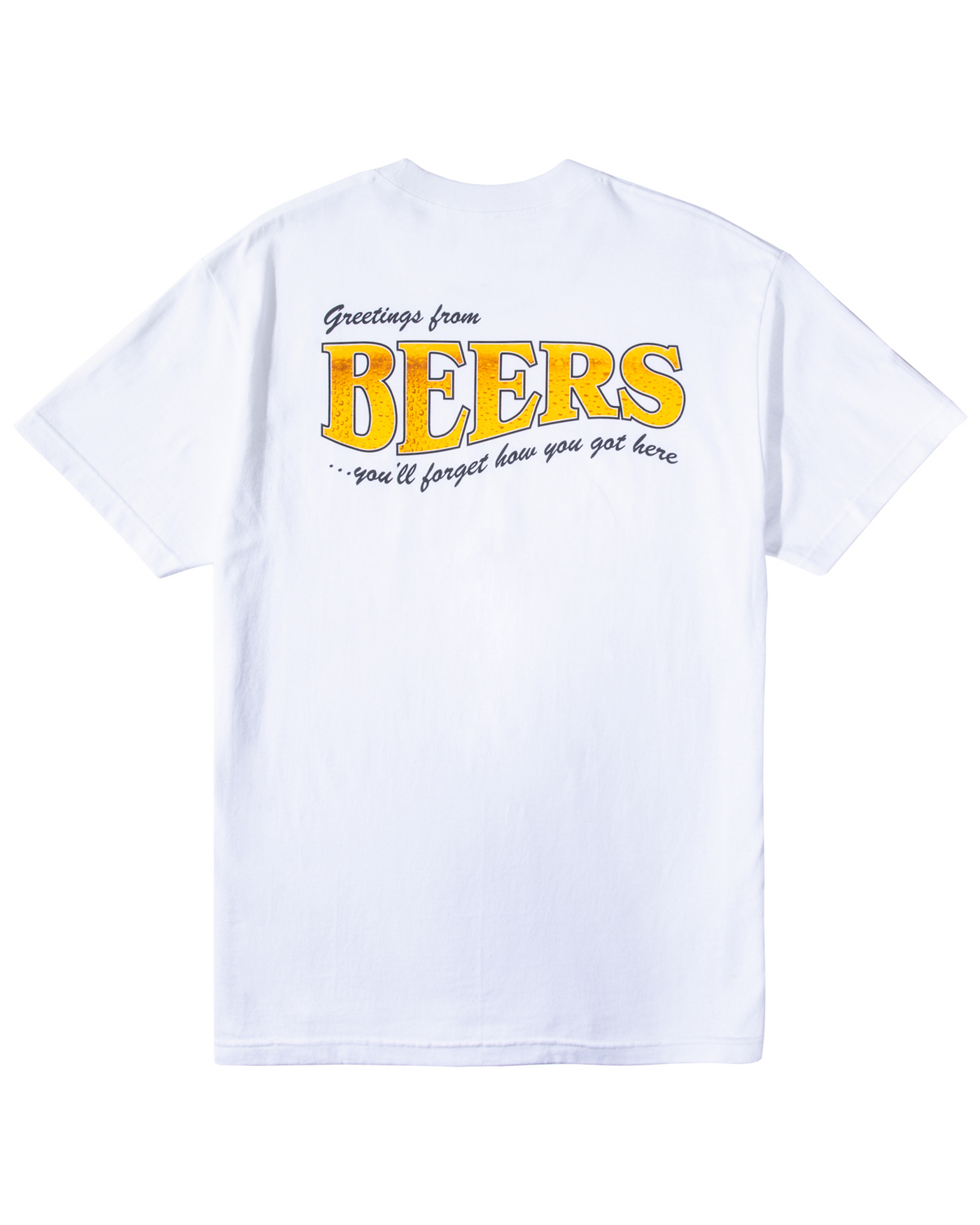 POSTCARD TEE, WHITE