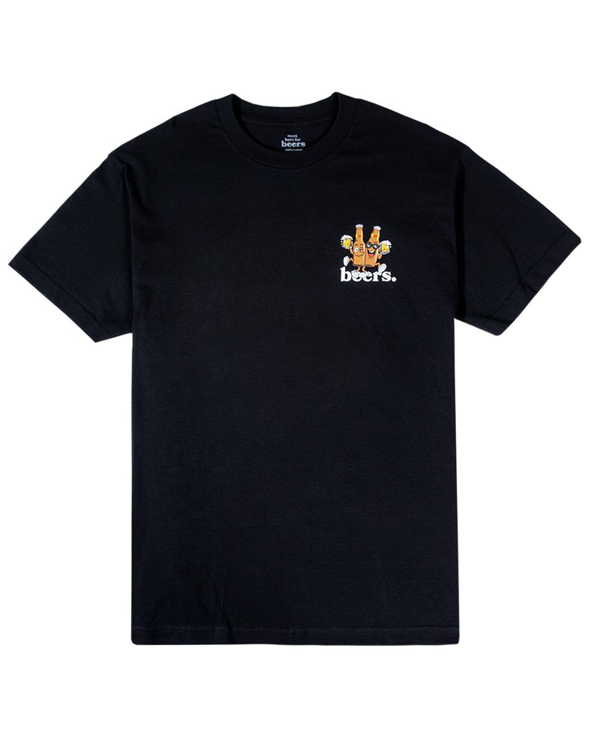 BEER BUDS TEE, BLACK