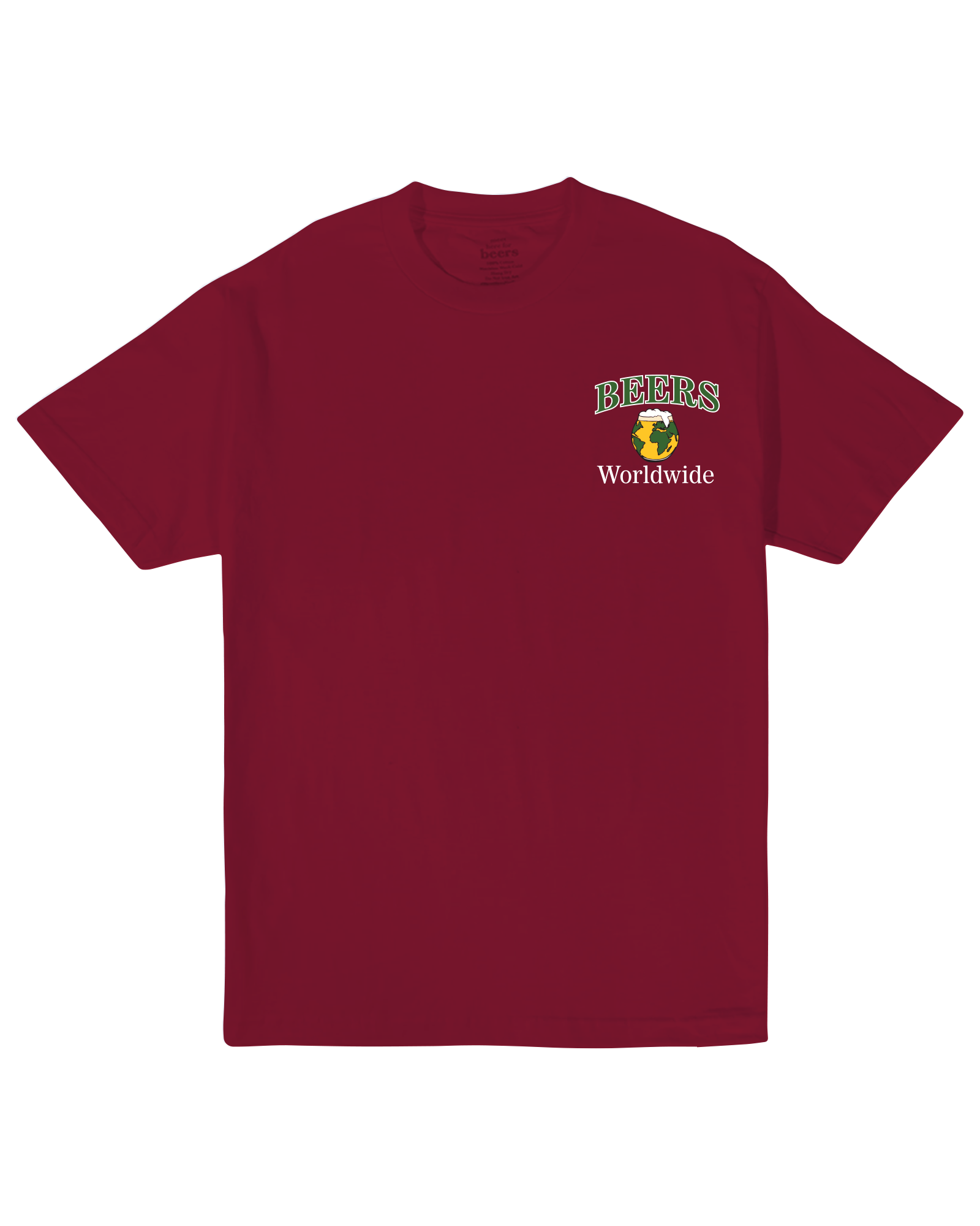 Beers Worldwide Tee, Red