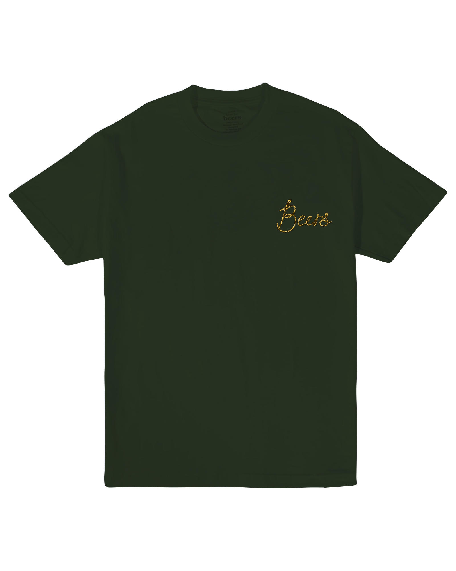 Beers Go West Tee, Green