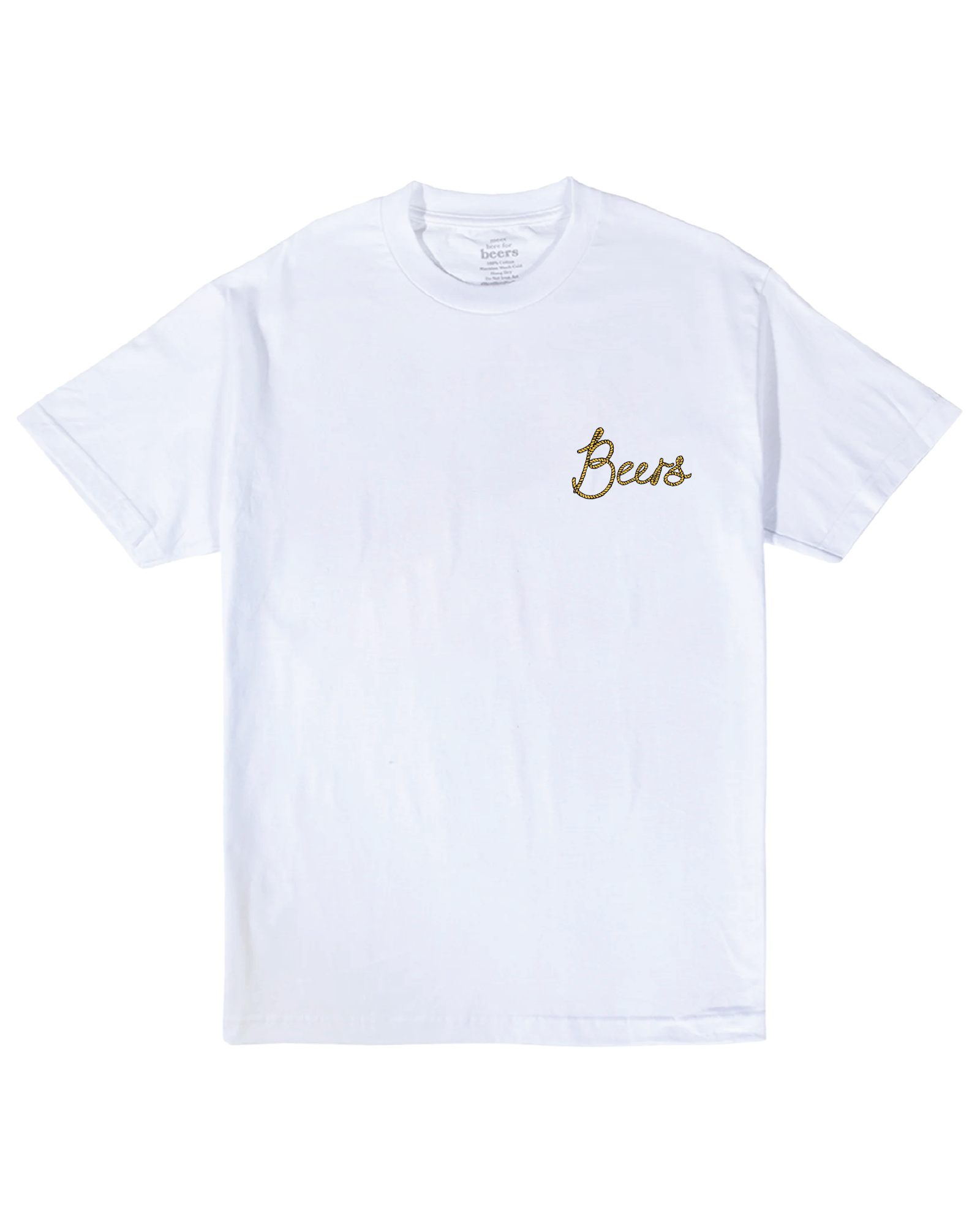 Beers Go West Tee, White