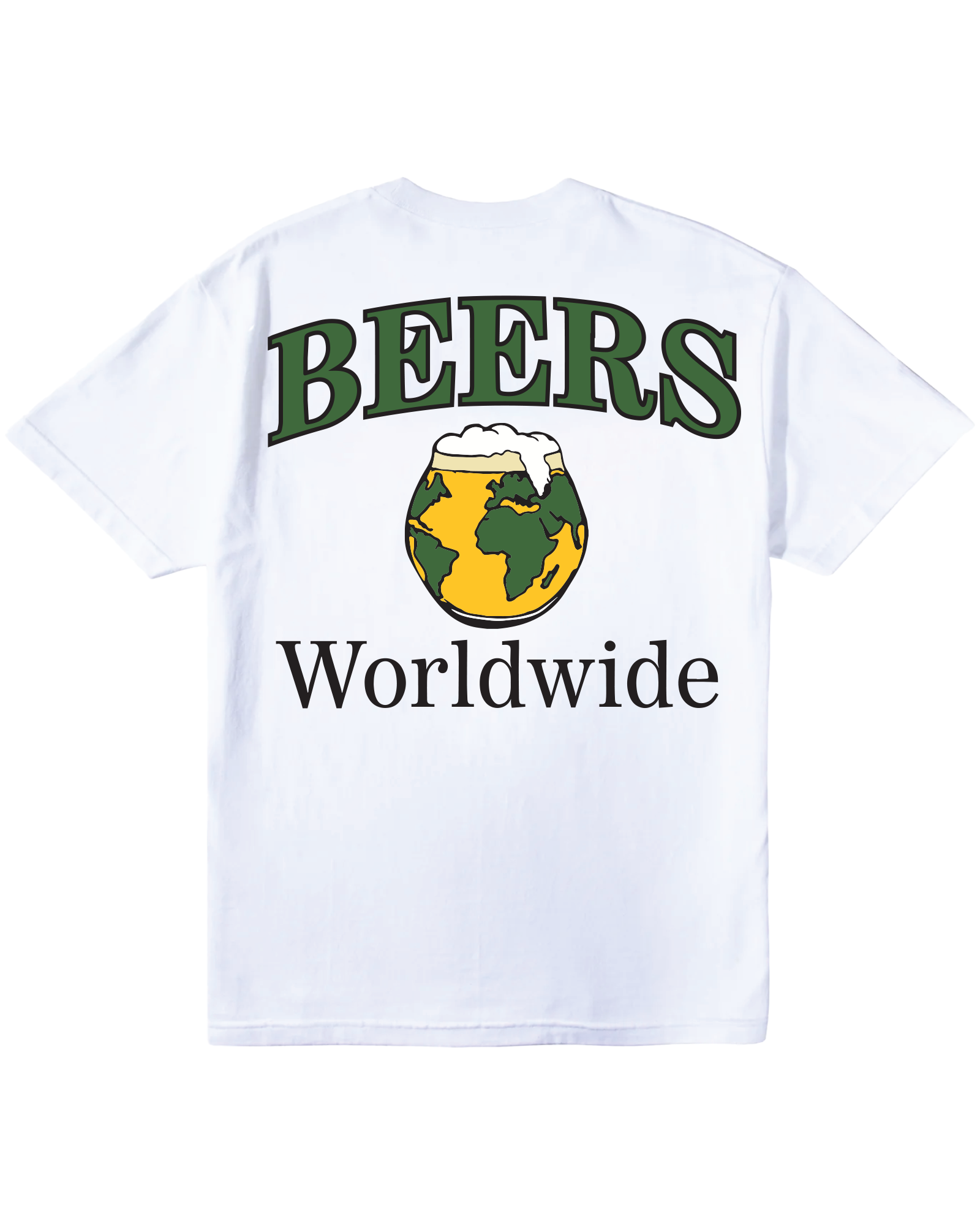 Beers Worldwide Tee, White