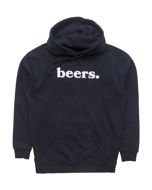 Beers Logo Hoodie, Navy