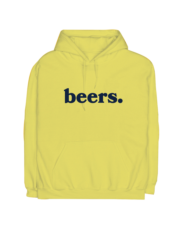 Beers Logo Hoodie, Yellow
