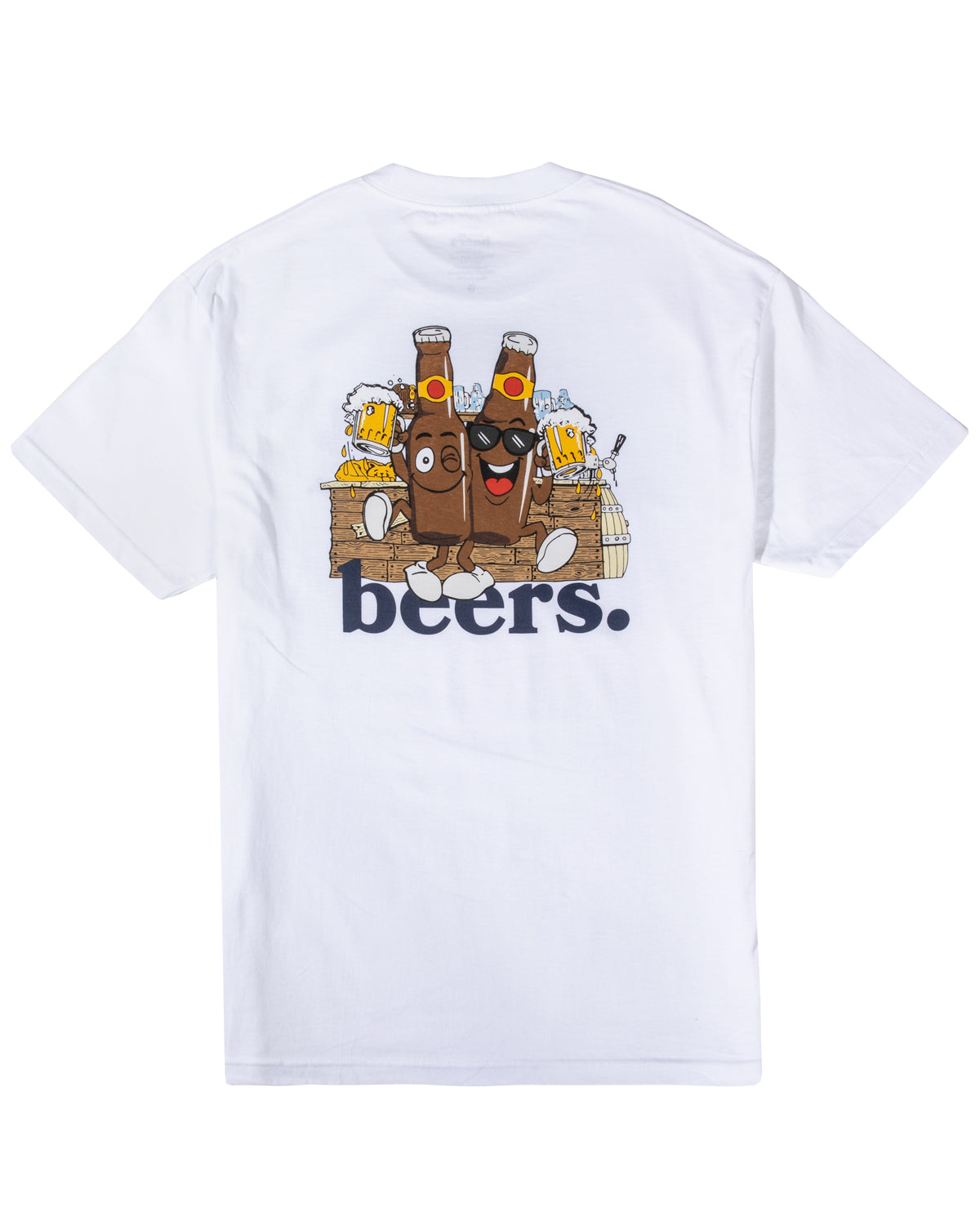 Beer Buds Tee, White